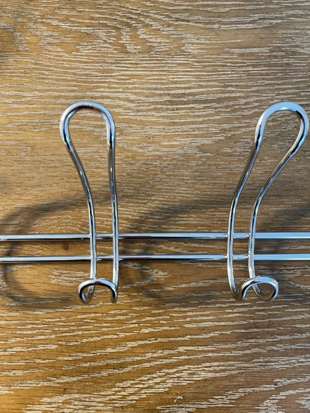Over-the-Door Multi-Hook Hanger in Silver
